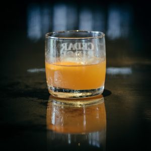 Salted Caramel Old Fashioned cocktail