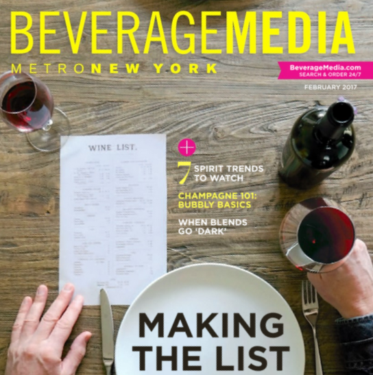 beverage media February 2017 cover