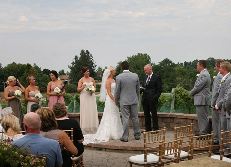 wedding at Cedar Ridge